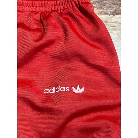 Vintage 80s Adidas Silver Tag Center Creased Track Pants - Picture 2 of 7